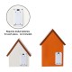 Glitzhome 8"H S/2 Lighted Fall Wooden House-shaped Table Decor