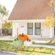 Glitzhome 23.75"H Fall Metal Stacked Pumpkin Yard Stake(KD)