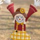 Glitzhome 36"H S/2 Fall Metal Scarecrow Yard Stake