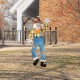 Glitzhome 36"H S/2 Fall Metal Scarecrow Yard Stake