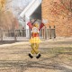 Glitzhome 36"H S/2 Fall Metal Scarecrow Yard Stake