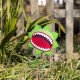 Glitzhome 24"H S/3 Halloween Metal Chomper Yard Stake (KD)