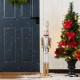 Glitzhome 35.75"H Wooden Christmas Gold Dressed Soldier Nutcracker