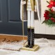 Glitzhome 42"H Wooden Christmas Gold Dressed King Nutcracker