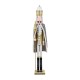Glitzhome 42"H Wooden Christmas Gold Dressed King Nutcracker