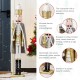 Glitzhome 42"H Wooden Christmas Gold Dressed King Nutcracker