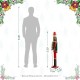 Glitzhome 42"H Wooden Christmas African King Nutcracker