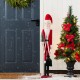 Glitzhome 42"H Wooden Christmas Santa Nutcracker