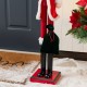 Glitzhome 42"H Wooden Christmas Santa Nutcracker