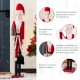 Glitzhome 42"H Wooden Christmas Santa Nutcracker