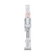 Glitzhome 42"H Wooden Christmas Silver Dressed Soldier Nutcracker