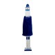 Glitzhome 42"H Wooden Christmas Blue Dressed King Nutcracker