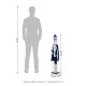 Glitzhome 42"H Wooden Christmas Blue Dressed King Nutcracker