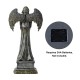 Glitzhome 24"H Lighted Halloween Grim Reaper Resin  Porch Decor  with Timer
