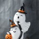 Glitzhome 21.75''H Halloween Resin Stacked Ghost Porch Decor