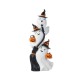 Glitzhome 21.75''H Halloween Resin Stacked Ghost Porch Decor