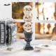 Glitzhome 18''H Halloween Resin Stacked Skull Table Decor