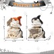 Glitzhome S/2 7''H Halloween Resin Skeleton Frogs Table Decor