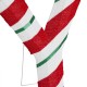 Glitzhome S/3 Lighted Christmas 2.5D Fabric Peppermint JOY Outdoor Décor with 160 Warm White LED Lights (KD)