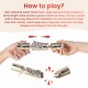 Glitzhome 12PK 1.50''D X 10.00''H Christmas Tree Party Cracker with Gift Contents