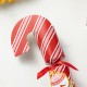 Glitzhome 12PK 1.25''D X 10.00''H Christmas Candy Cane Party Cracker with Gift Contents