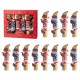 Glitzhome 12PK 1.50''D X 10.00''H Christmas Dogs Party Cracker with Gift Contents