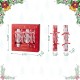 Glitzhome 12PK 1.25''D X 10.00''H Christmas Snowflake with Bow Party Cracker with Gift Contents