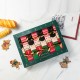 Glitzhome 8PK 2.00''D X 12.00''H Christmas Nutcracker Party Cracker with Gift Contents