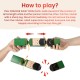 Glitzhome 8PK 2.00''D X 12.00''H Christmas Nutcracker Party Cracker with Gift Contents
