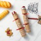 Glitzhome 8PK 2.00''D X 12.00''H Christmas Gingerbread Man Party Cracker with Gift Contents