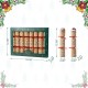 Glitzhome 8PK 2.00''D X 12.00''H Christmas Gingerbread Man Party Cracker with Gift Contents