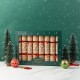 Glitzhome 8PK 2.00''D X 12.00''H Christmas Gingerbread Man Party Cracker with Gift Contents