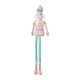 Glitzhome 60"H Christmas Oversized Fabric Nutcracker With Dangle Legs
