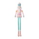 Glitzhome 60"H Christmas Oversized Fabric Nutcracker With Dangle Legs