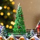 Glitzhome 15.25"L Christmas Oversized Resin Lighted Table Village Decor