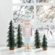 Glitzhome 18.25"H Resin Christmas Cupcake Nutcracker Table Decor