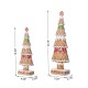 Glitzhome S/2 Resin Christmas Tree Table Decor