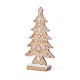 Glitzhome 14.5"H Resin Christmas Tree Table Decor