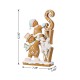 Glitzhome 12.50"H Resin Christmas Gingerbread Table Decor