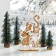 Glitzhome 12.50"H Resin Christmas Gingerbread Table Decor