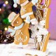 Glitzhome 12.50"H Resin Christmas Gingerbread Table Decor