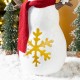 Glitzhome 15"H Christmas Lighted Resin Snowman Table Decor