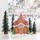 Glitzhome 11.75"H Christmas Lighted Resin Village Table Decor