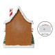 Glitzhome 11.75"H Christmas Lighted Resin Village Table Decor