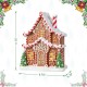 Glitzhome 11.75"H Christmas Lighted Resin Village Table Decor