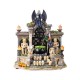 Glitzhome 9.75"H Lighted  Resin Halloween Haunted House Table Village Decor