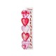 Glitzhome 36"H Valentine's Lighted Wooden  Stacked Heart Porch Decor w/Timer