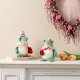 Glitzhome Set of 2  Valentine's Frog Couple Figurine