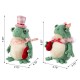 Glitzhome Set of 2  Valentine's Frog Couple Figurine
