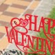 Glitzhome 23.25"H Metal Happy Valentine's Day Yard Stake (KD)